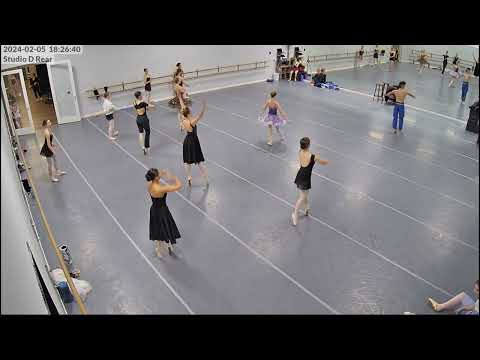 Les Corsaire Coda Rehearsal