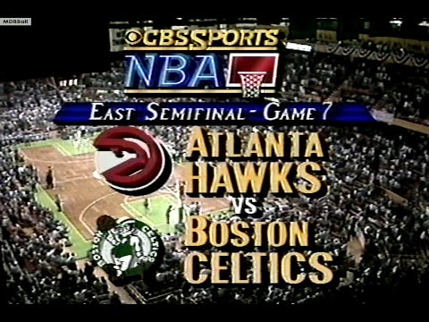 The Duel - Hawks @ Celtics 1988 ECSF Deciding Game 7 (NBA On CBS)