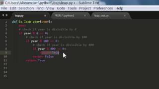 Get Good at Python Programming - Problem #2 - Leap Year (Solution)