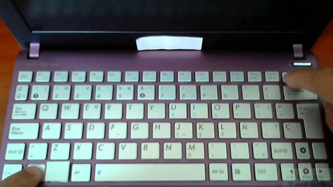 El teclado escribe números en lugar de letras