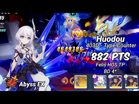 Redlotus D403: Huodou (Type Counter) 882 Pts - Felis HOS TP BD Elf [Abyss EX] [Honkai Impact 3]