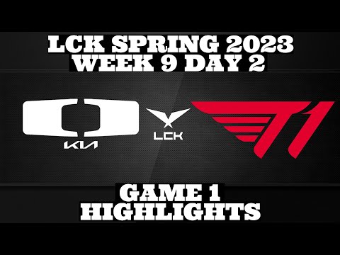 DK vs T1 - Game 1 Highlights | Week 9 Day 2 LCK Spring 2023 | By Pro Esports Highlights