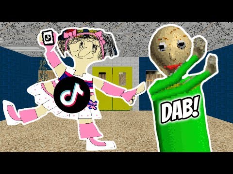 BALDI LOVES TO DAB AND PLAYTIME LOVES TIKTOK! | New Baldi's Basics Mod