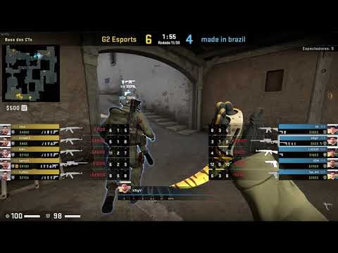 Pov kNgV (30/25) CS GO DEMO - DUST2 - 19 MIBR VS 17 G2 (BLAST Premier Fall Series 04/11/2020)