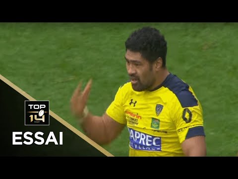 TOP 14 - Essai Fritz LEE (ASM) - Clermont - Pau - J19 - Saison 2018/2019