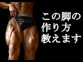 【驚異的二十歳】最強大腿四頭筋鍛練法