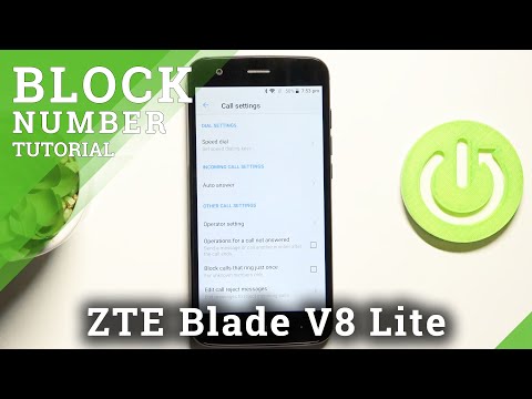 How to Block Number that Rang Once in ZTE Blade V8 Lite – Block Unknown Numbers