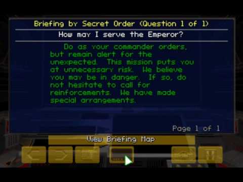 Classic Tie Fighter Collector's Edition - B11M1 Briefing