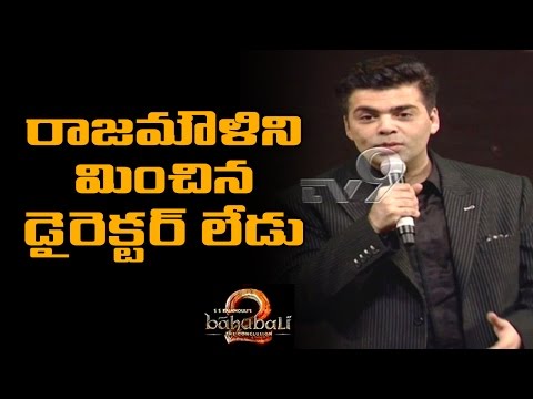 Karan Johar Full Speech @ Baahubali 2 Pre Release Function - TV9