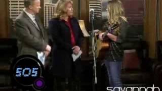Savannah Outen AM Northwest Performance (What If I said) +interview