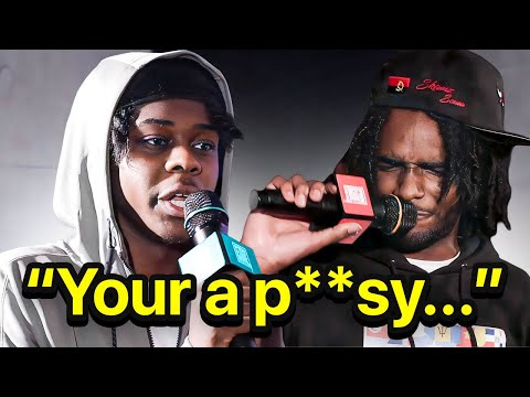 SEVZ vs SKAMZ Rap Battle Was FIRE.. (PenGame)