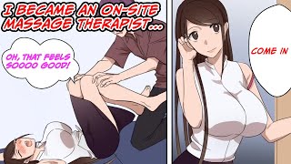 My customer was a girl who used to pick on me in high school... [Manga dub]