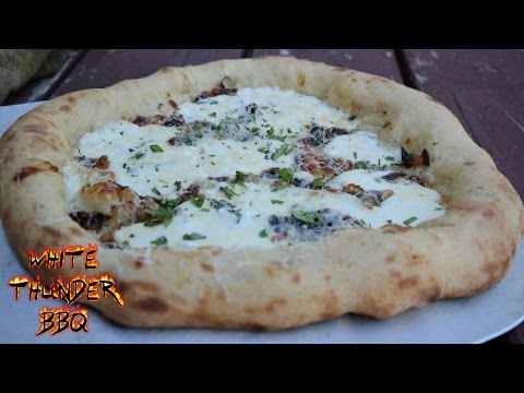 Pizza Blanco Recipe | Wood Fired Pizza | White Thunder BBQ