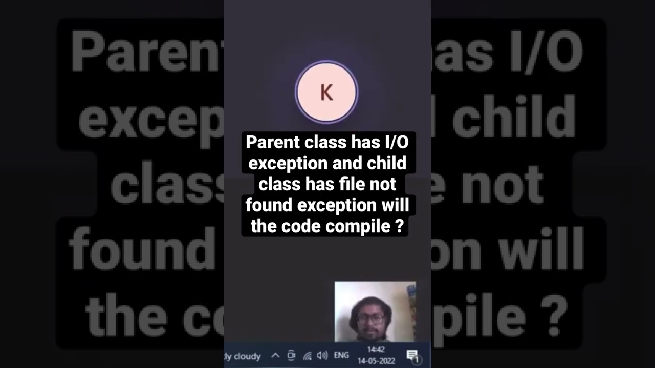 Very important Java developer interview question on exception handling #java #tcs #coding