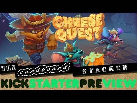 Cheese Quest: The Quest for Cheese - Kickstarter Preview