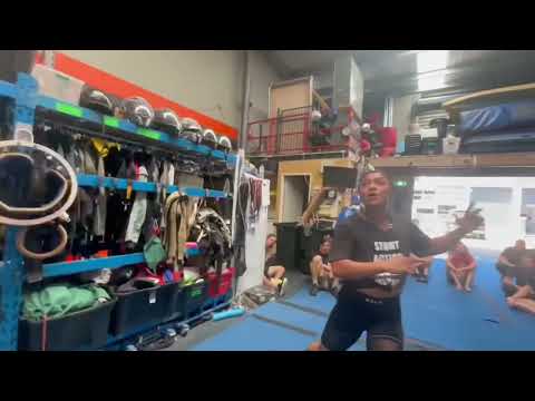 FIGHT SCENE …. WIRE WORK STUNT TRAINING