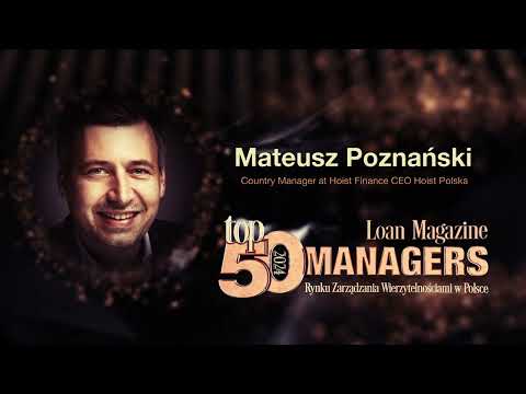 Mateusz Poznański - Country Manager at Hoist Finance CEO Hoist Polska