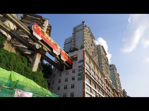 The man behind China's through-building metro station
