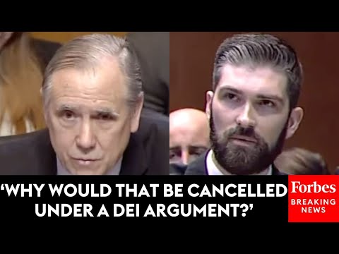 Jeff Merkley Grills EPA Nominee About Grant Cancellations Using DEI Arguments