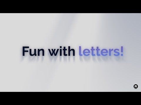 Soft Shadows Typography Template for Apple Motion & FCPX