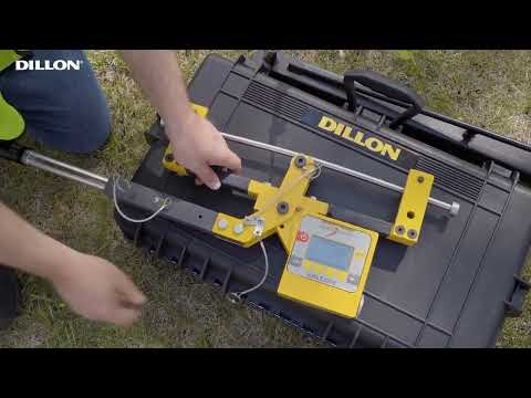 Dillon Quick Check T tension meter with Bluetooth output   How to Setup The Quick Check T