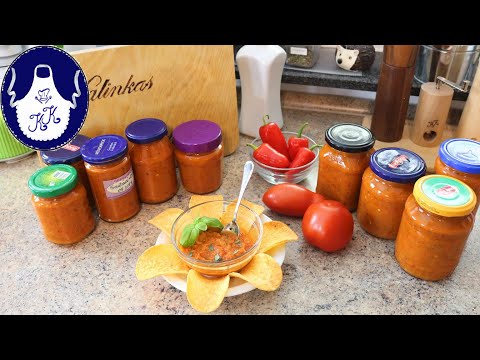 Salsa - Dip als Vorrat  einkochen, schmeckt nicht nur zu Nachos, sondern auch als Sauce zu Nudeln od