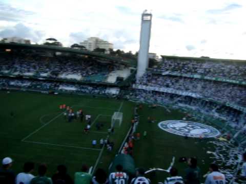 Coritiba 4x2 Paraná Clube - Entrada em Campo - Camp. Paranaense 2011