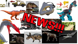 NEWS!!! New Mattel Jurassic World Tyrannosaurus set with Nick Van Owen fully revealed! & much more!!