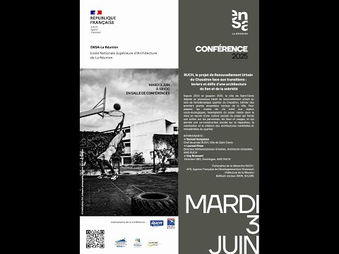 Conférence «RUCH, le projet de Renouvellement Urbain du Chaudron» – 3 juin 2025