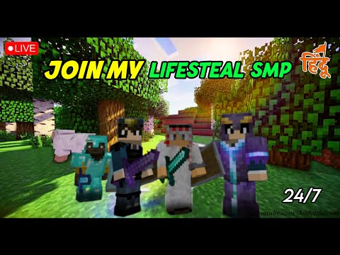 Insane Lifesteal SMP in Minecraft! Join Now!