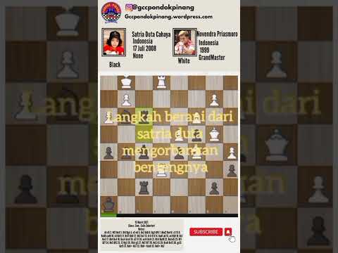 Bocil Kalahkan GM Indonesia || Satria Duta VS Novendra Priasmoro