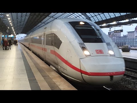 Germany High Speed Train 2020 | ICE Train Berlin Nuremberg