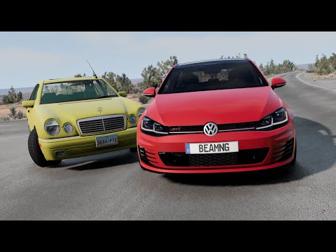 Realistic Car Crashes 63 - BeamNG Drive