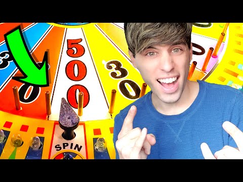 WINNING ALL THE HUGE JACKPOTS AT THE ARCADE! (INCREDIBLE RUN)