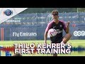 THILO KEHRER'S FIRST TRAINING FOR PARIS SAINT-GERMAIN