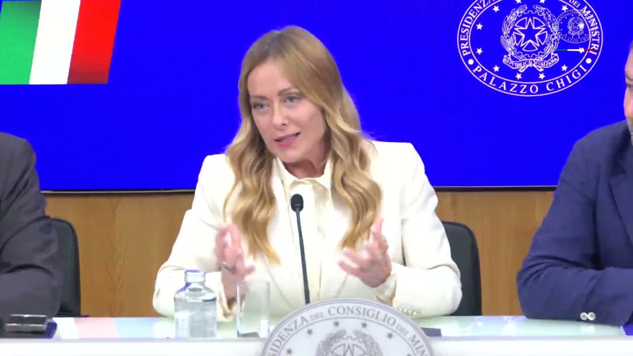 🔴 GIORGIA MELONI ILLUSTRA LA MANOVRA FINANZIARIA