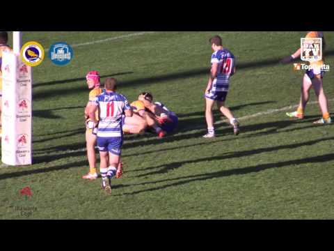 2016 ICRL Under 18's Preliminary Final Highlights - Dapto Canaries Vs Thirroul Butchers
