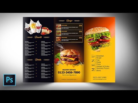 Photoshop Tutorials | flyers design | brochure design | menu design | By PROEML GRAPHIC