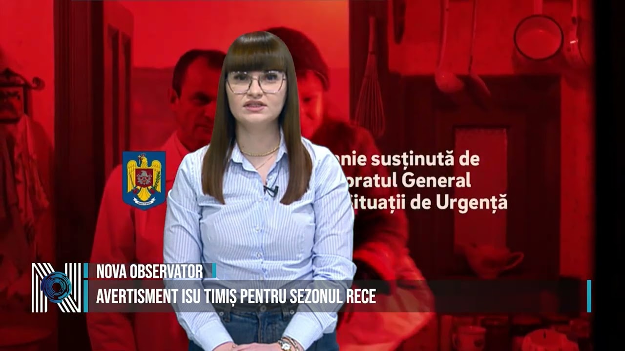 Avertisment ISU Timiș pentru sezonul rece