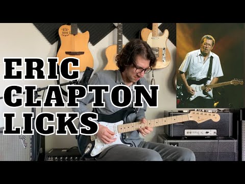 Eric Clapton Licks For Each Pentatonic Position - Blues Rock Guitar Lesson