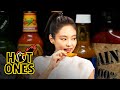 JENNIE Cries For Help While Eating Spicy Wings Hot Ones