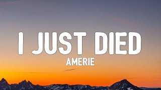 Amerie - I Just Died (Lyrics) | I just died in your arms tonight [TikTok Song]