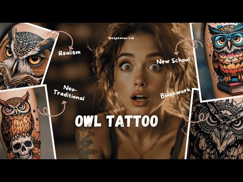 Small Owl Tattoos
