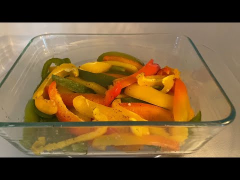Microwave Bell Peppers