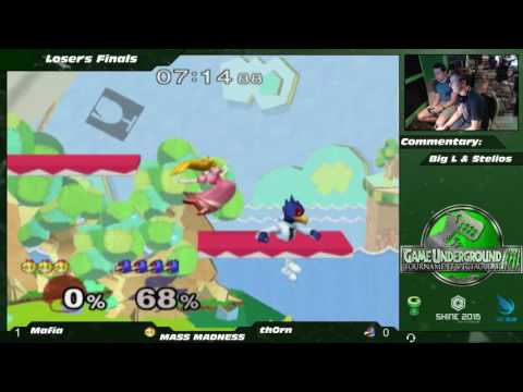 Mass Madness 10 SSBM - Mafia (Peach) vs. th0rn (Falco) - Melee LF