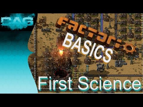 Factorio Basics || The very basics (tutorial)! Movement, crafting, power and first automation