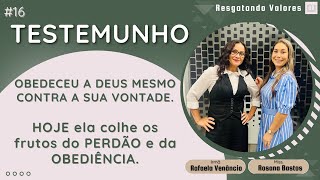 #EP16🇧🇷 | O caminho da OBEDIÊNCIA. | Irmã Rafaela Venâncio