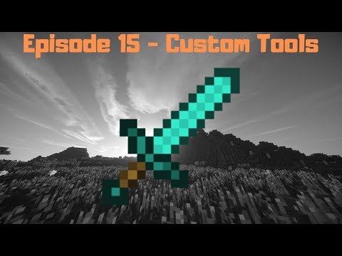 Minecraft Modding 1.12.2 Tutorial - Episode 15 - Custom Tools