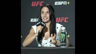 Cheyanne Buys confirms she did not in fact follow Montserrat Ruiz home UFC on ESPN 28
