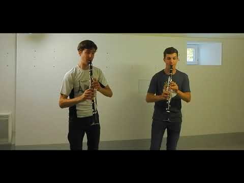 ClariBros |  Sébastien Demar - Clarinet duo No. 1, Rondo